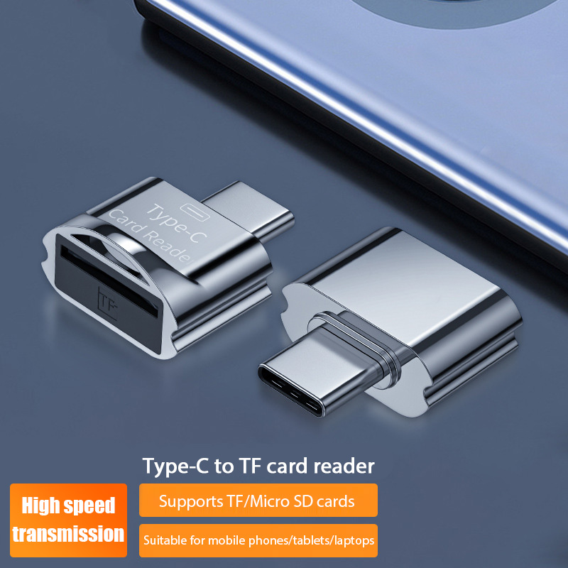 マイクロSDアダプタータイプc,USB Type-c,外部電話アダプター,ラップトップ,Samsung, Xiaomi用
