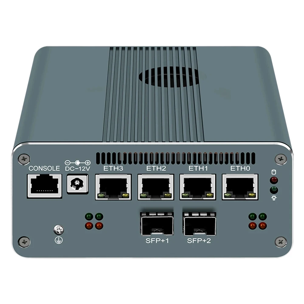 Topton X8 4xIntel i226-V 13. Generation Firewall Mini PC 2*10G SFP U300E i5 1335U 1240P 2*DDR5 NVMe 2*SATA Soft Router Proxmox Server
