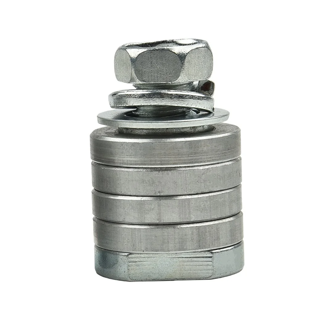 M14 M10 Winkelschleifer-Adapter, Nutmaschinen-Adapter, Umrüstsatz, Flansch, Metall-Sicherungsmuttern, Schlitzen, Typ 125 150