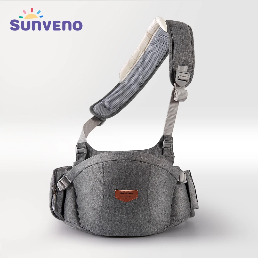 Sunveno nuevo portabebés de un hombro sin esfuerzo conveniente ajustable desmontable portabebés accesorios de bebé de alta calidad