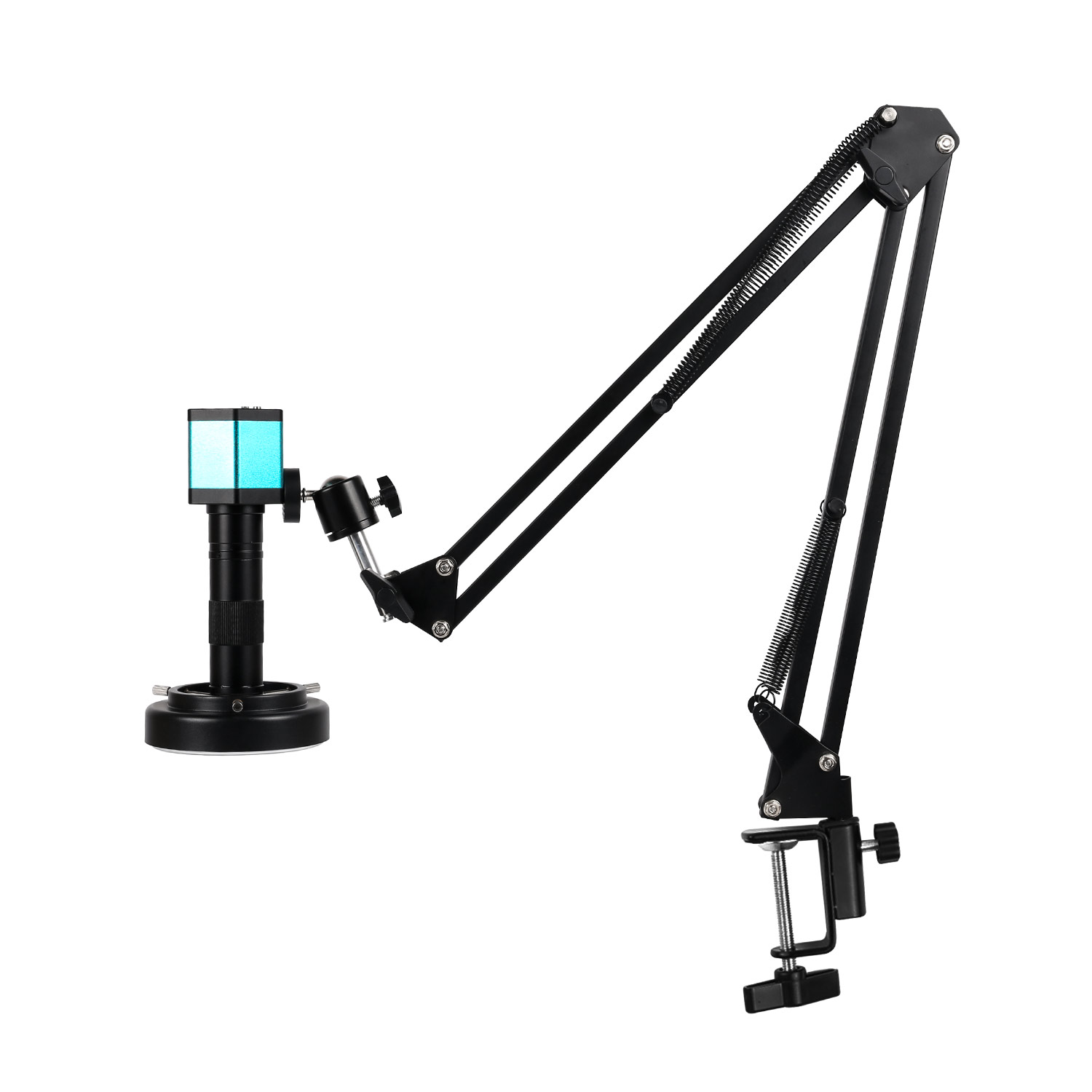 Microscopio Digital 4K de 48MP para electrónica, cámaras industriales USB, HDMI, Zoom 1-150X, lente de montaje en C, soldadura de Pcb para teléfono