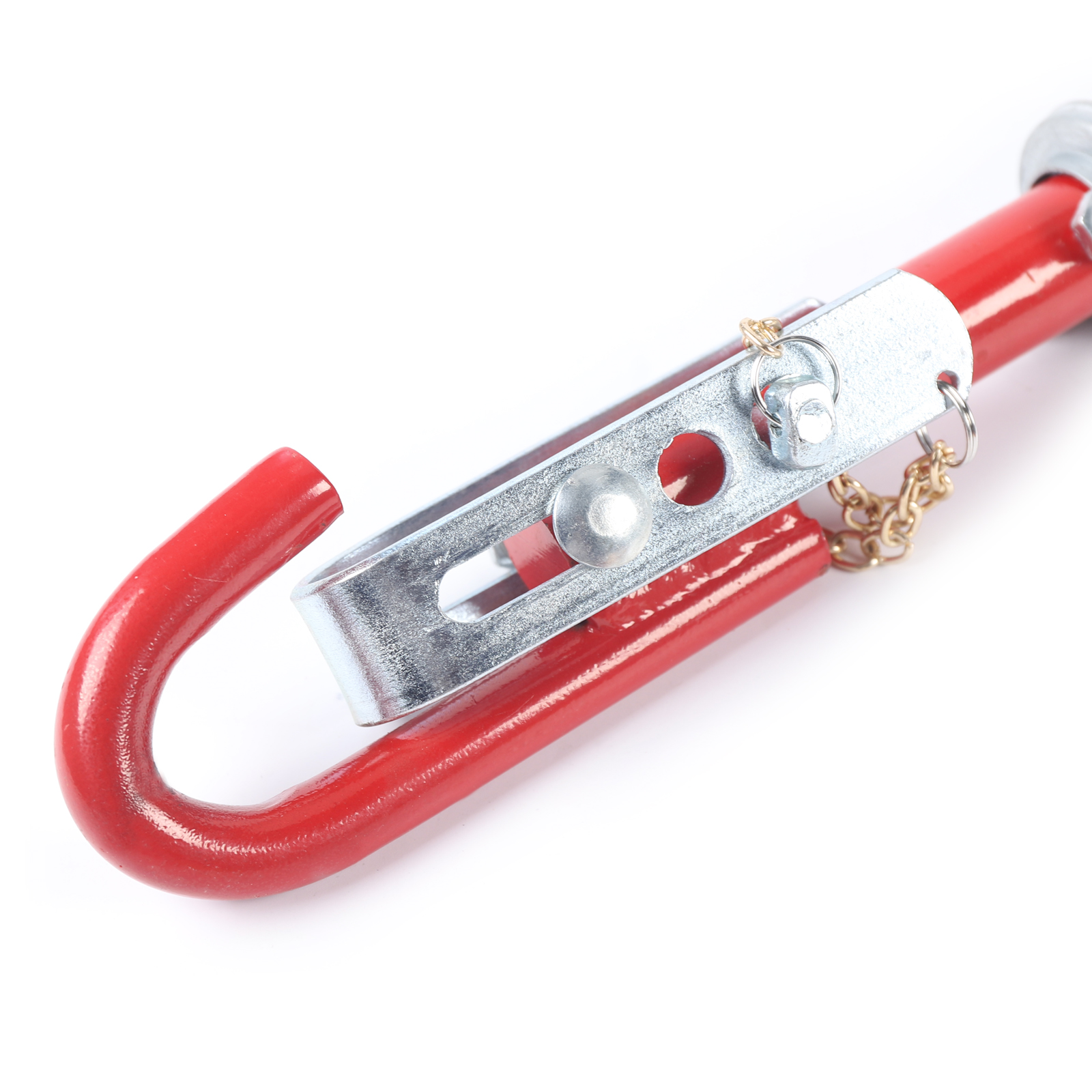 5000kg 5T Steel Towing Pole Tow Bar Recovery Spring Damper For Car Van Truck