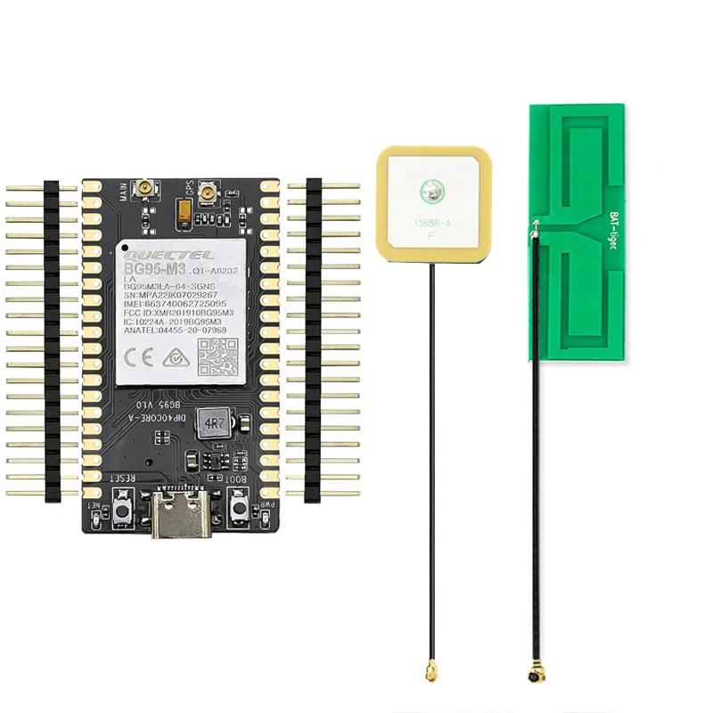 QUECTEL BG95-M3 40PIN OUT PCBA Mini Entwicklungsboard mit GNSS Empfänger LPWA GSM NBIOT CATM Modul mit SIM-Kartensteckplatz