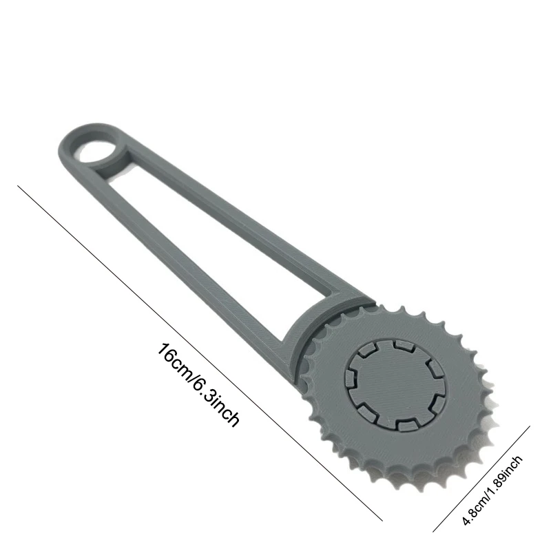 1pc Manual Handheld Paperboard Box Punch Tool with Adjustable Steel Roller Grey Hole Punch for DIY Crafts Card Modification