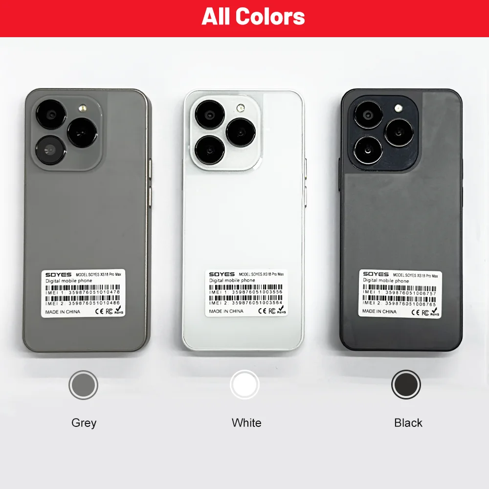 World Premiere SOYES XS18 Pro Max  Mini Smartphone 4.3" Global 4G Android8.1 With 2750mAh Battery Facial Recognition GPS Small