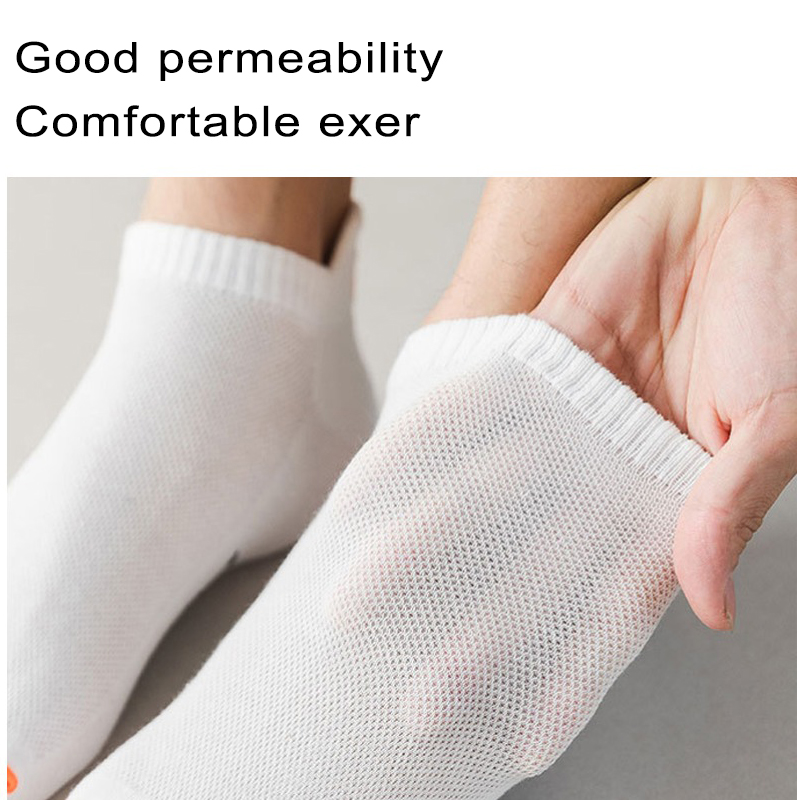 5/10/20 paia di colore brillante caviglia no show calzini da uomo traspirante moda di strada sport deodorante invisibile calzini da corsa da viaggio