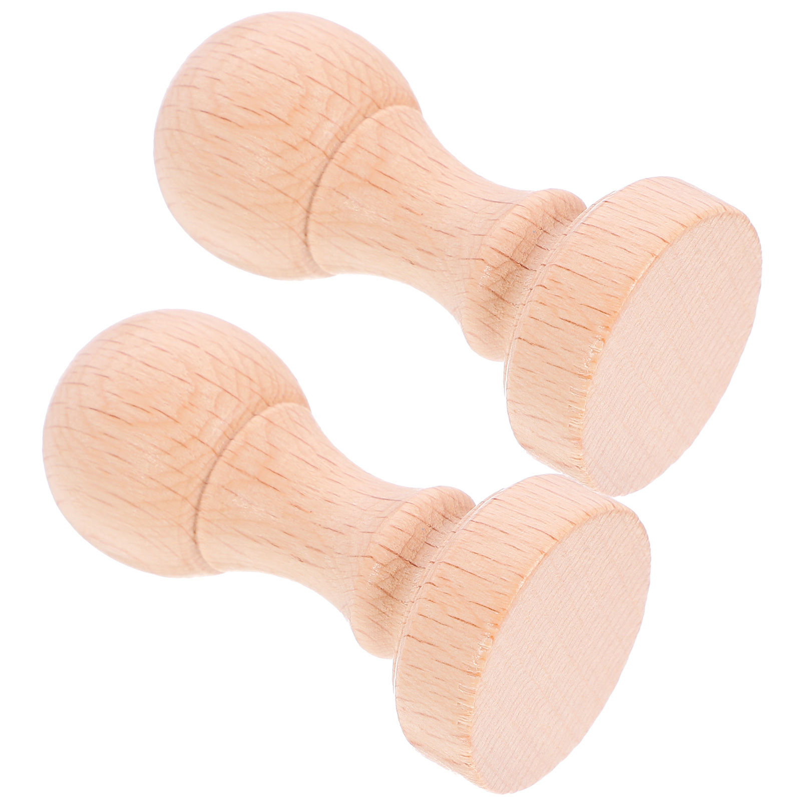 2 Stück hölzerne Siegel, blanko, kreativer Stempel, Retro-Dekor, neuartiges Tagebuch, Planer, Briefmarken