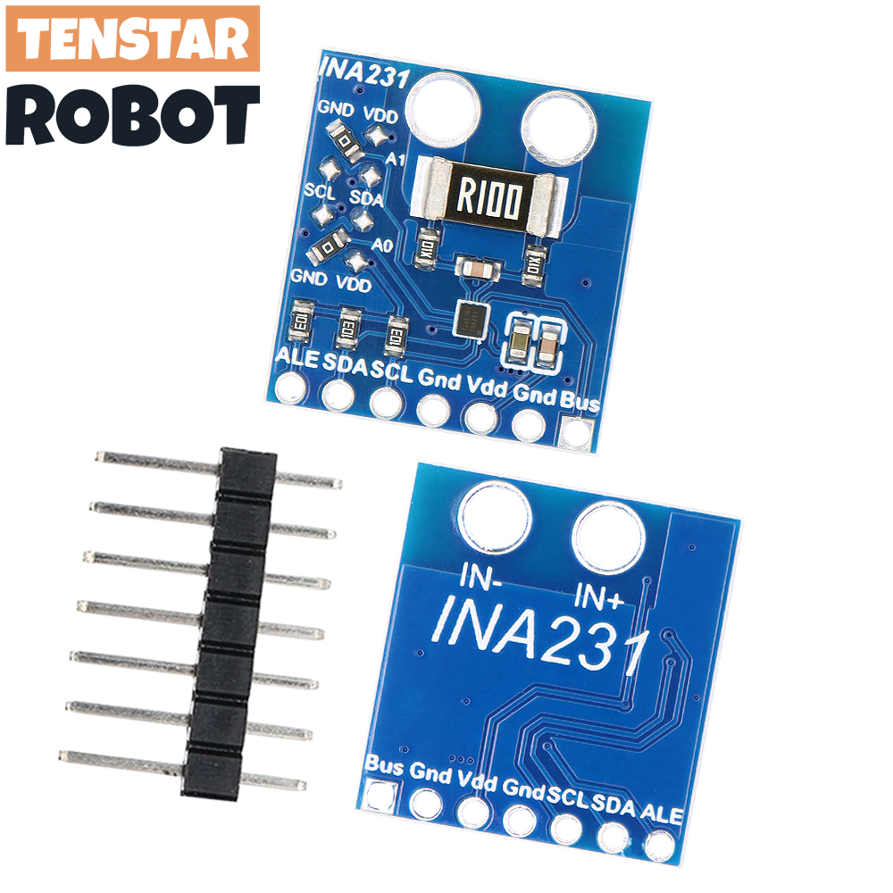 TENSTAR INA226 INA231 IIC I2C อินเทอร์เฟซ Bi-Directional Current/Power การตรวจสอบเซนเซอร์โมดูล CJMCU-226