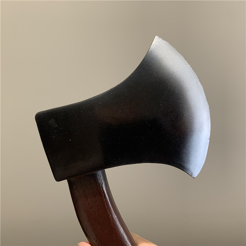 1:1 Cosplay Fire Axe Stage Prop Weapon Role Playing Cos Axe PU Weapon Model Kids Toy Puzzle Education 30cm