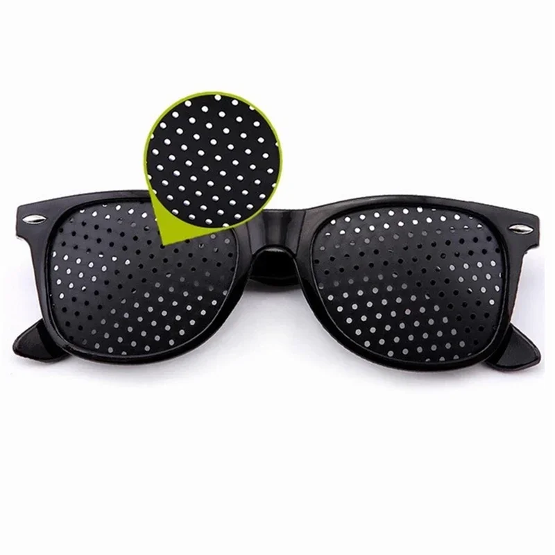 Vision Care Tragbare Korrekturbrille Improver Stenopeic Pinhole Pin Hole Brille Anti-Müdigkeit Augenschutz Oculos De Grau