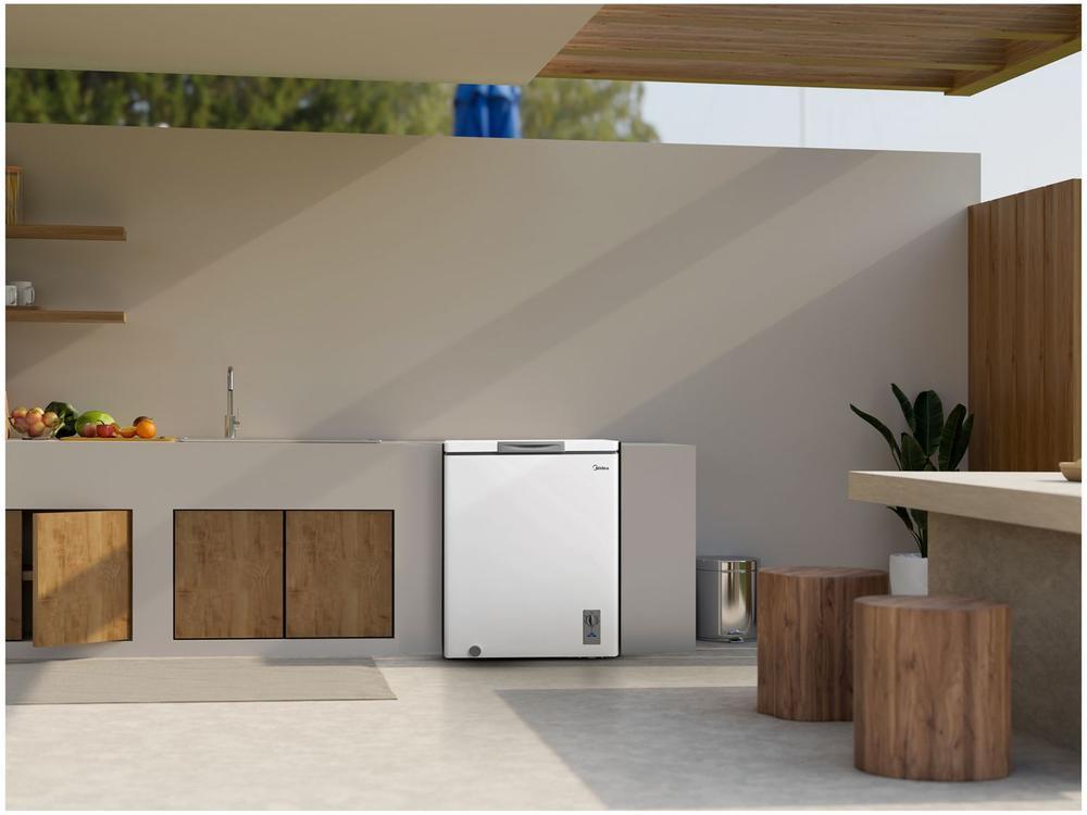 Freezer Horizontal Midea 145L MDRC207SLA011 - 110V