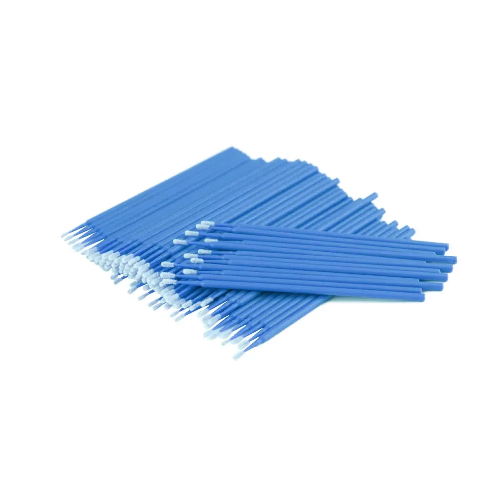 100 unids/bolsa, aplicadores de maquillaje, cepillo de dientes para aplicación Denta, cuidado bucal, materiales de dentista, Micro desechable para odontología