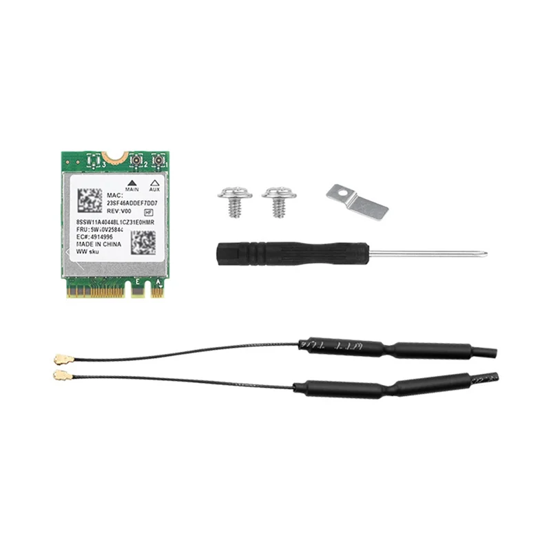 Tarjeta de red inalámbrica para controlador OPi5 Plus, placa de desarrollo DualBand Wifi BT5.2, Para Orange Pi 5 Plus