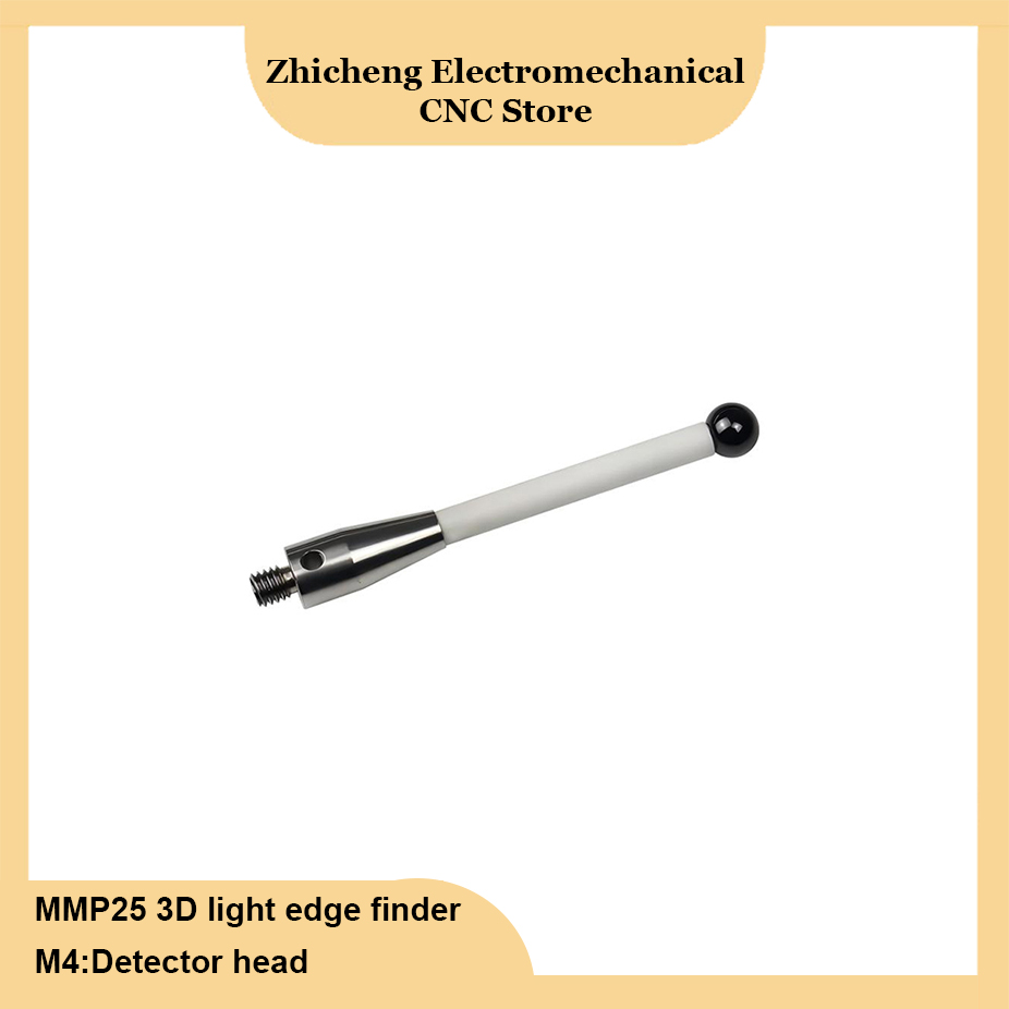 MMP25 3D localizador de borda de luz CNC centro de usinagem sub-centro sensor de detecção de haste som brilhante de alta precisão 0,001
