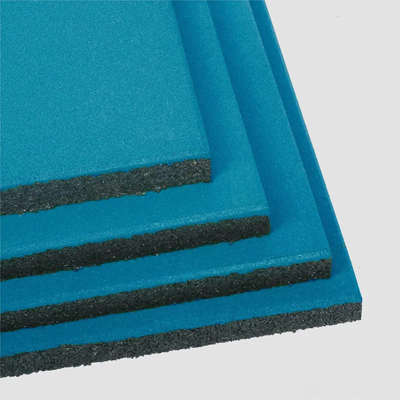 Piso de goma modificado para requisitos particulares de fábrica del gimnasio de los esteras Epdm del piso del gimnasio de 35m m 20m m
