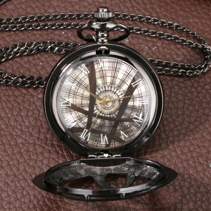 Marvel Bác Sĩ Lạ Retro Hình Bầu Dục Rỗng Mắt Của Agamotto Thạch Anh Đồng Hồ Bỏ Túi Đồng Áo Len Dây Chuyền Cổ Vòng Cổ Đồng Hồ Dành Cho Nam