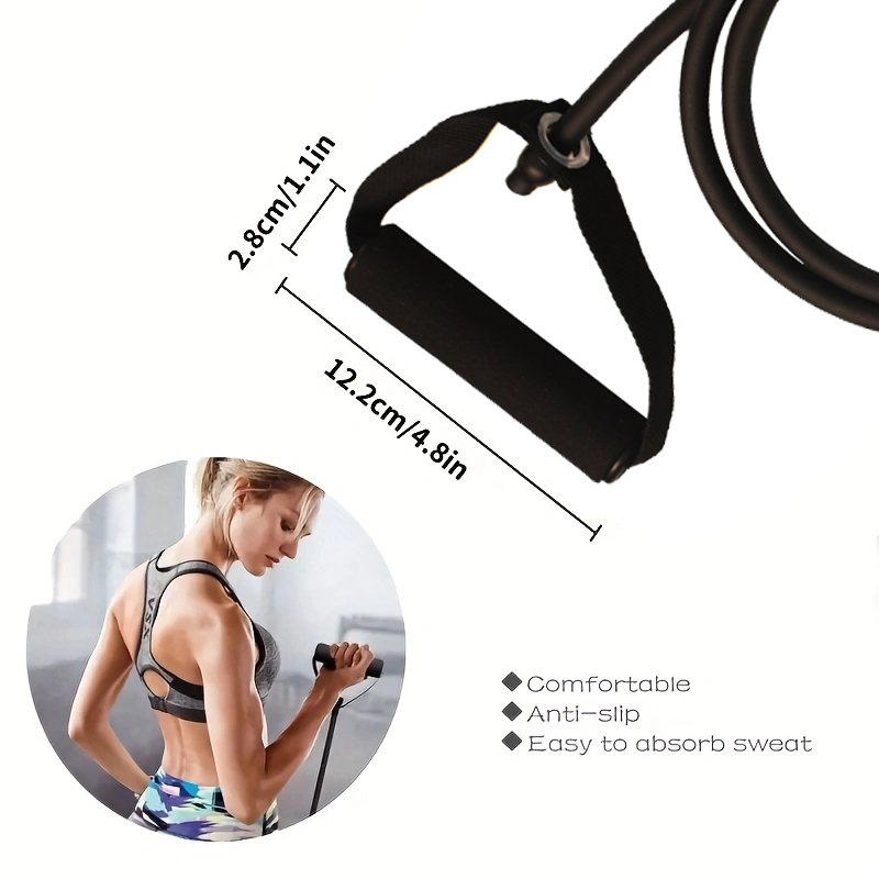 Resistance Bands With Handles, Exercise Bands, Workout Bands With Handles For Men Women, Strength Training Equipment At Home