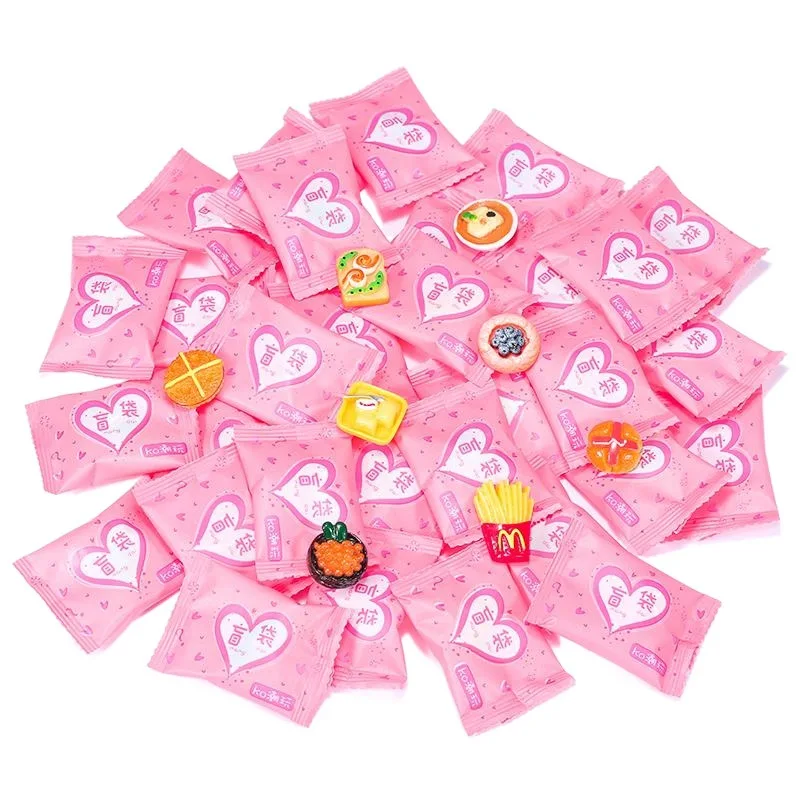 Zufällige Tasche, Miniatur-Lebensmittelspielzeug, Mini-Modellspielzeug, Simulation, Supermarkt, Snacks, Getränke, Weinflaschen, Schmuck, kleine Ornamente