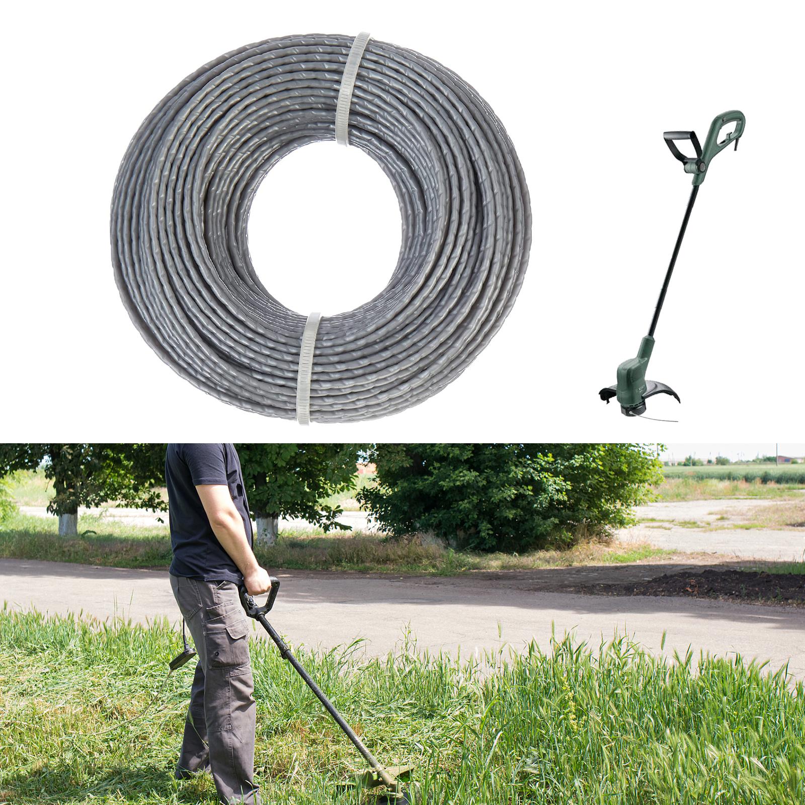 สําหรับบ๊อช เอฟ 016800462   เปลี่ยน 24 M X 1.6 มม.เครื่องตัดหญ้าไฟฟ้า Trimmer Line SPOOL สําหรับ ART 24-36 สวนเครื่องมืออะไหล่