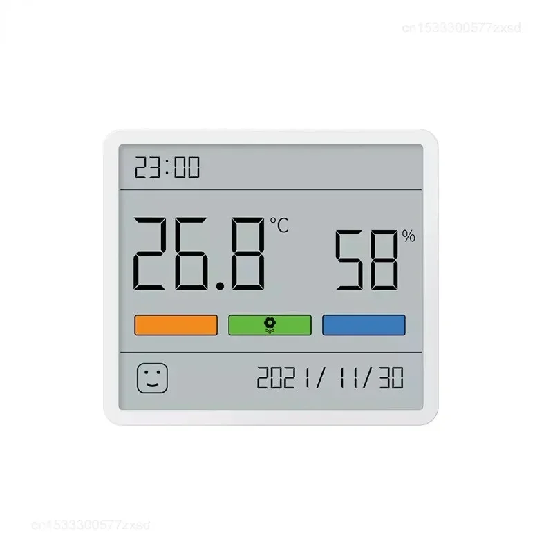 2025년 신제품 LCD 전자 디지털 온습도계 시계 실내 가정용 온도계 습도계 기상 관측소 샤오미용