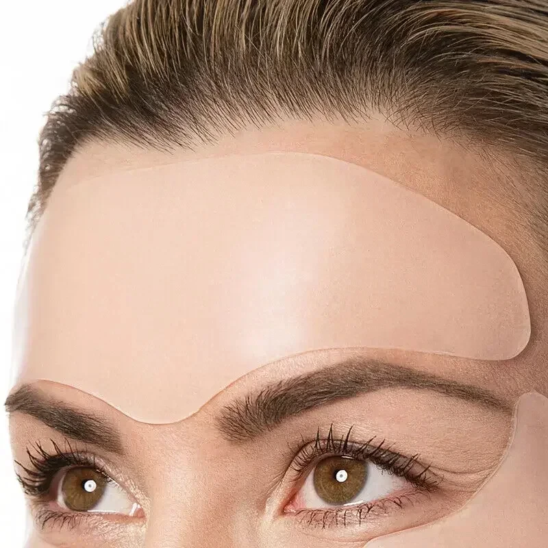 Kit antietà per la cura della fronte e degli occhi: toppe in gel antirughe, rimozione della linea della fronte e maschere rassodanti per il sollevamento