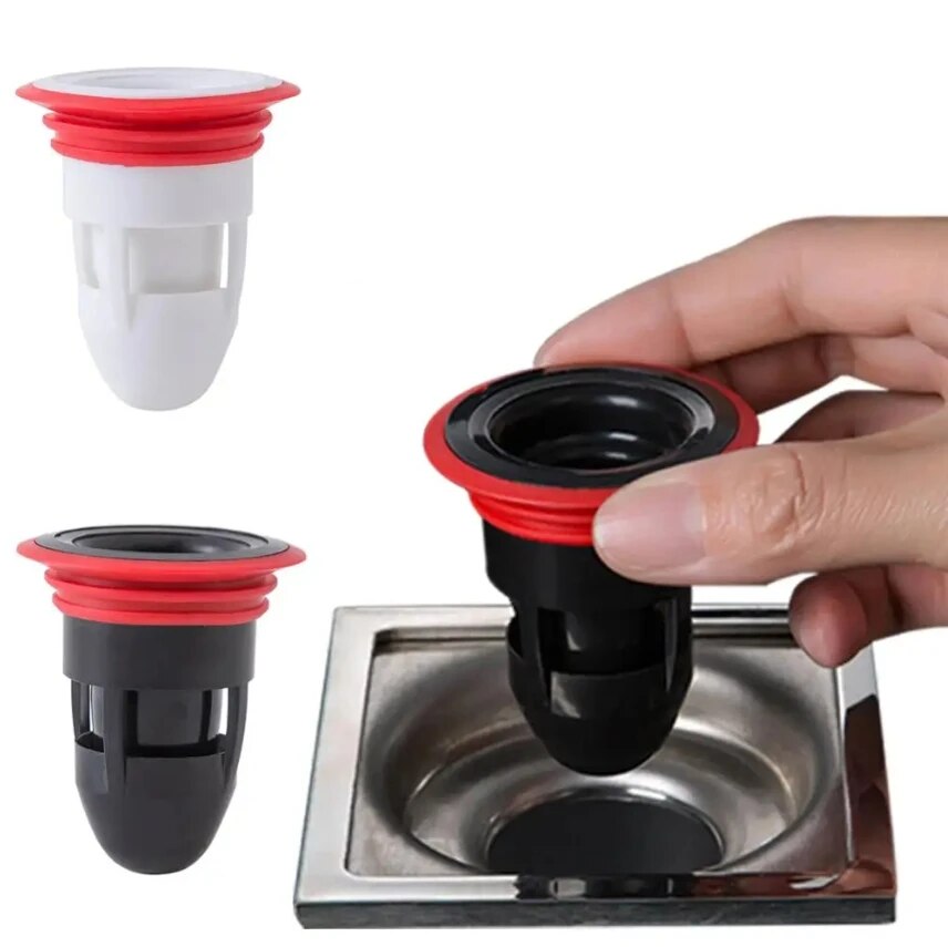Toilet Floor Drain Insert Bathroom Anti-Odor Silicone Floor Drain Insert Sewer Insect Filter Floor Drain Cover