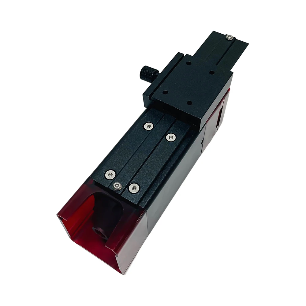 Laser Head Focusing Metal Fixed Mounting Bracket, Engraving Machine Laser Head Z axis Slide way Lifting Adjustable Screw Module