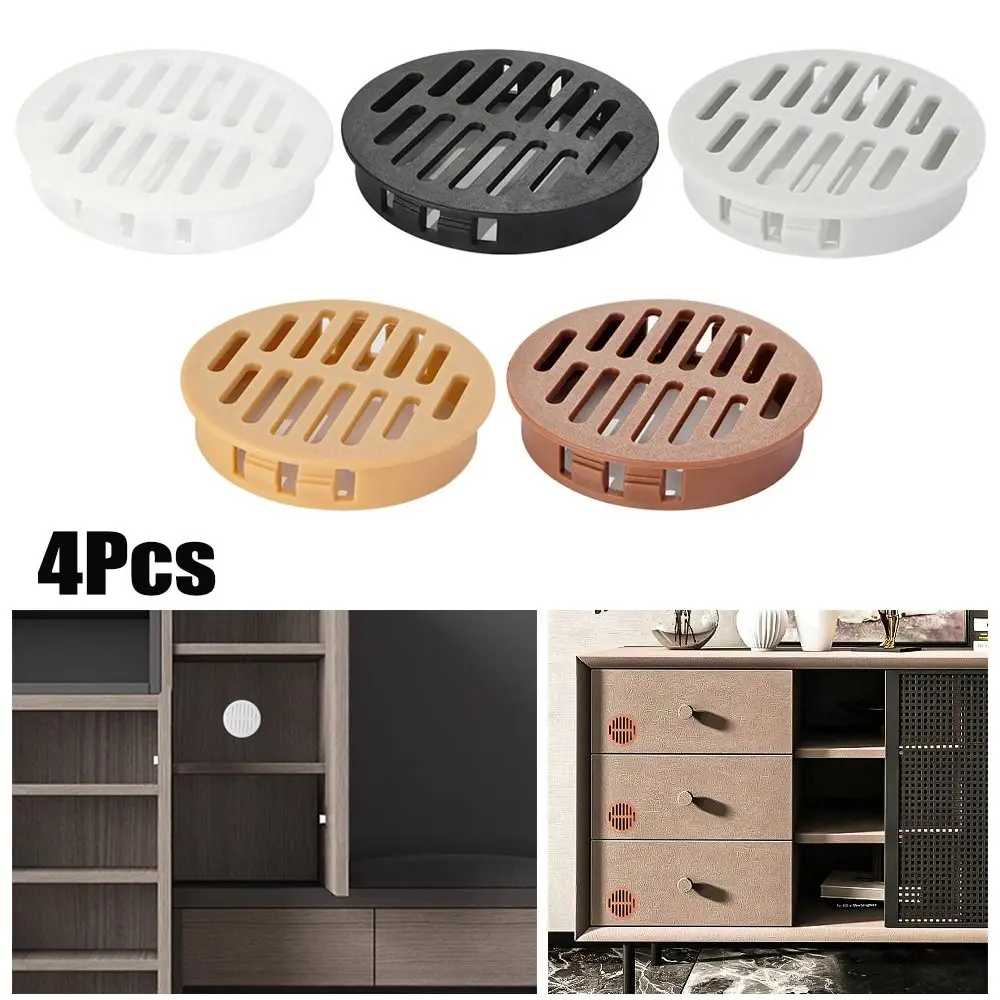 Plastic Breathable Mesh Heat Dissipation Multiple Sizes Rectangular Ventilation Grille Cabinet Wardrobe Air Vent Wardrobes