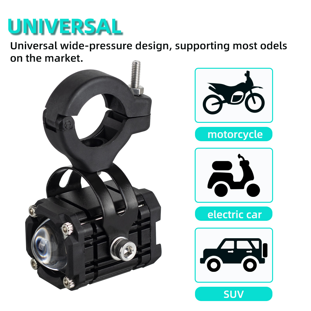 Motorcycle light Motorbike Off-road Front Auxiliary Super Bright Driving Led Light Headlight For BMW R 1200GS R1250GS