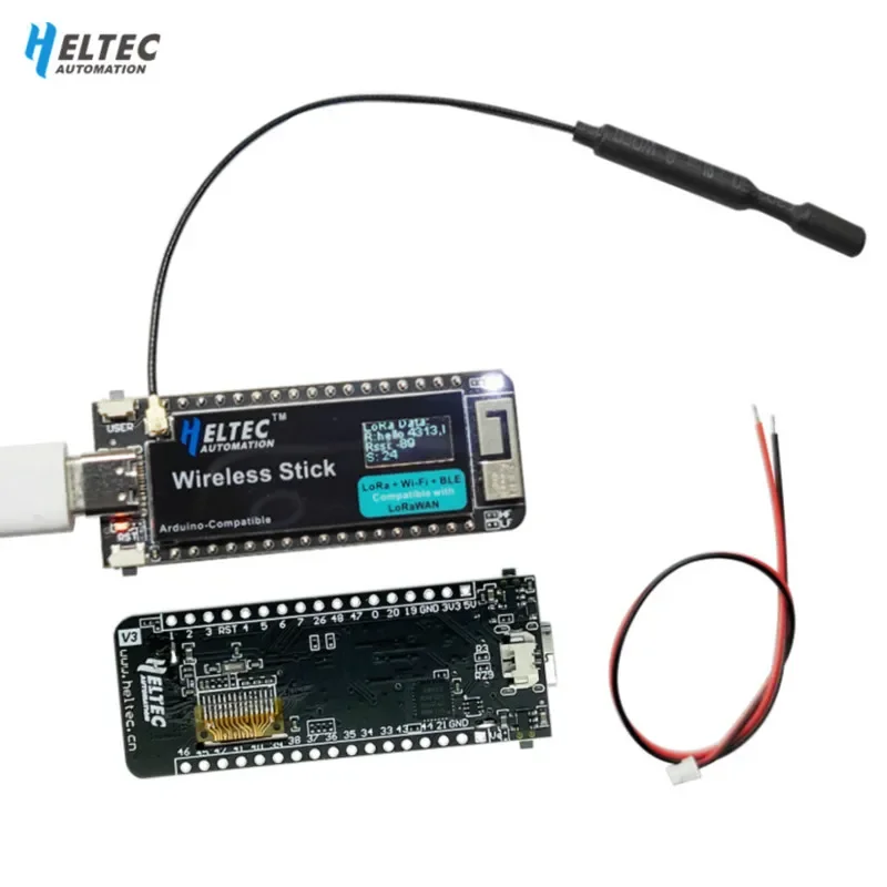 Heltec WiFi LoRa 32(V3) Placa de desarrollo con SX1262 ESP32 LORA nodo inalámbrico shell stick lora gateway wifi BLE nudo con pantalla OLED