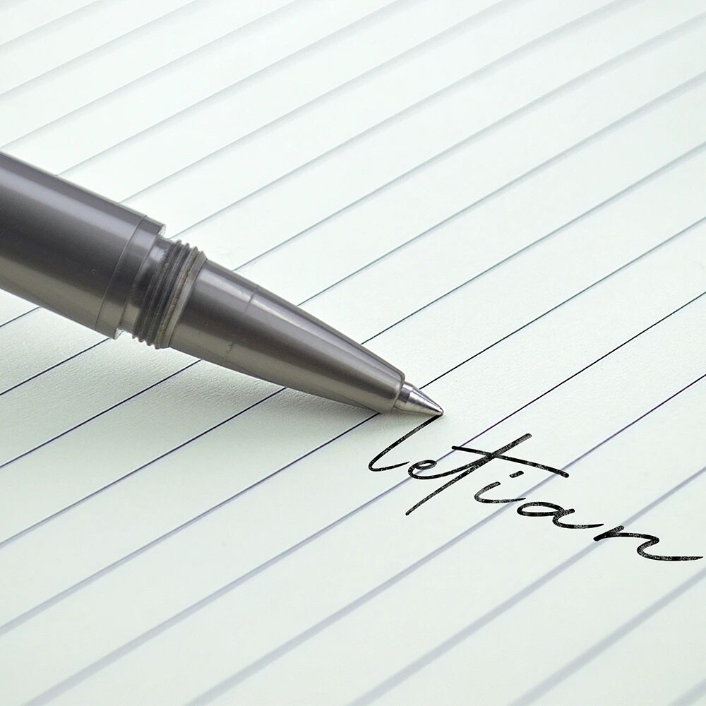 1 PC ポータブルデュアル機能ペン、ボールペン + 鉛筆、滑らかな書き心地と持ち運びが簡単、黒インク、完璧なギフト