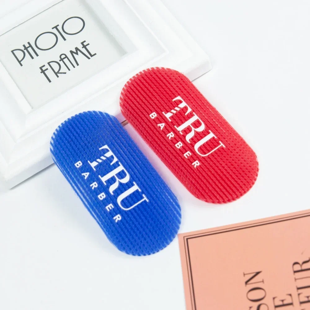 2 個理容ヘアステッカーヘアグリッパー理髪テープヘアホルダーヘアピン理髪用品アクセサリーサロンヘアスタイリングツール