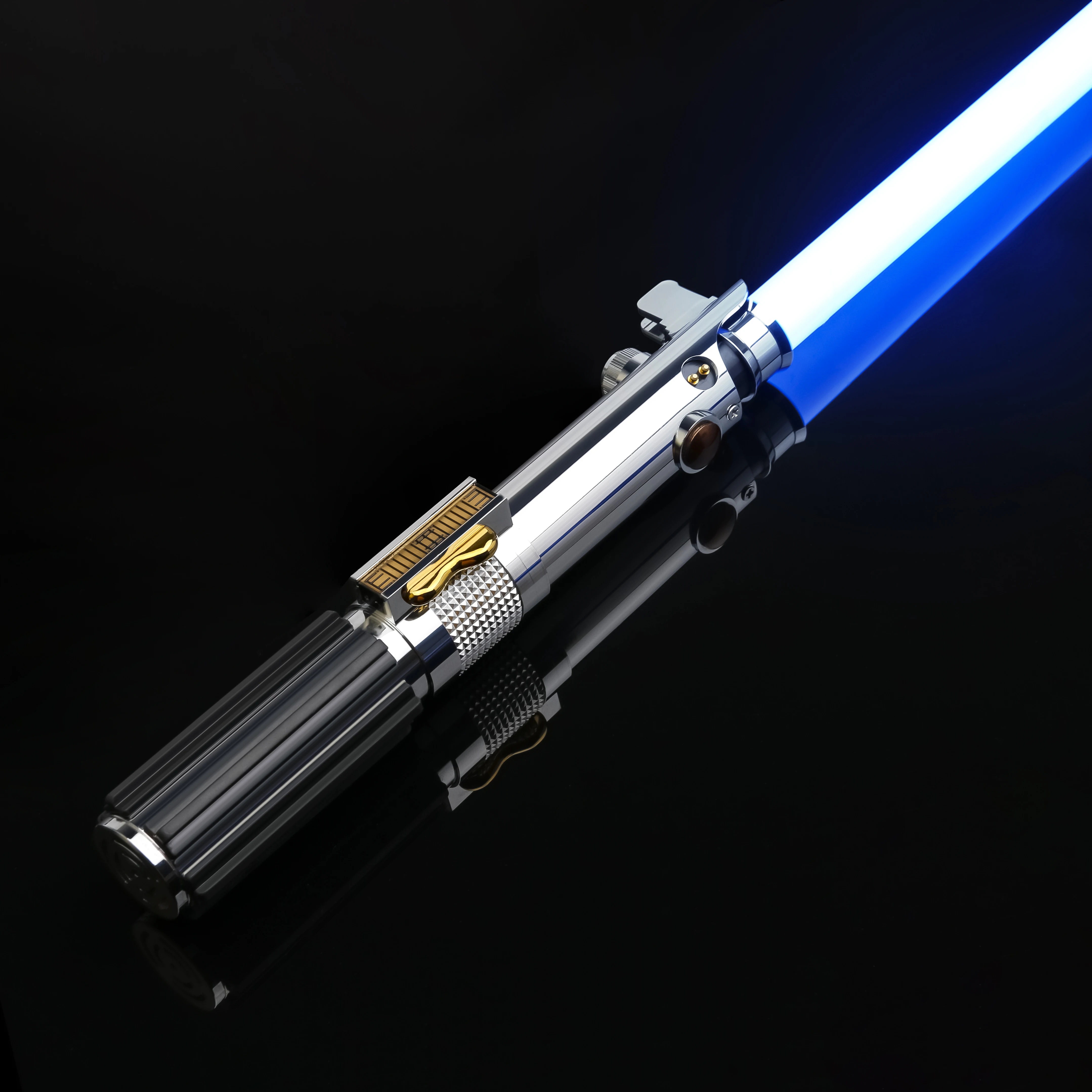 Anakin Lightsaber Proffie 2.2 Miếng Dán Cường Lực Mịn Xoay Tay Cầm Kim Loại Có Dải Đèn LED Lưỡi Dao Thẻ SD Skywalker Giáng Sinh Đồ Chơi Cosplay