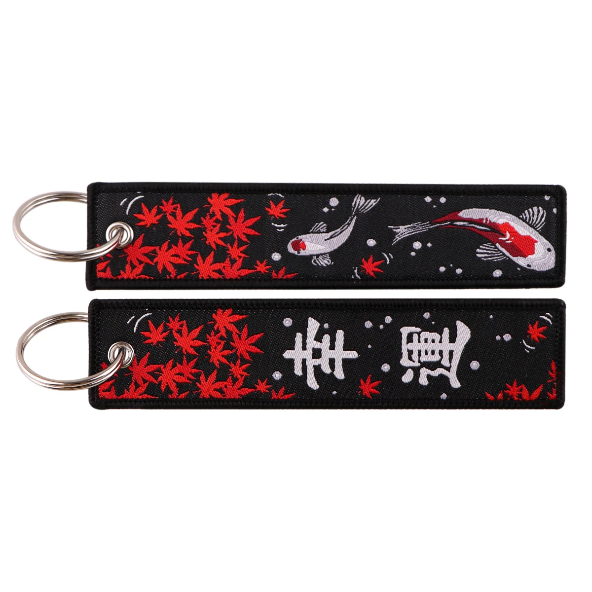Anime Nhật Bản Thoáng Mát Thêu Chìa Khóa Fobs Chìa Khóa Thẻ Xe Máy Ô Tô Ba Lô Chaveiro Móc Khóa Cho Bạn Bè Thời Trang Khóa Quà Tặng