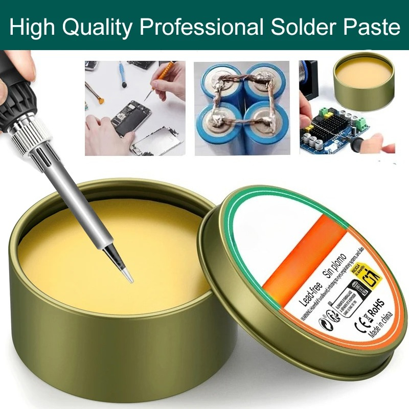 Solder Paste Rosin Flux 10g/30g/100g Lead-free Welding Flux Iron Repair Welding Paste Soldering Tin Soldering Oil Soldering Flux