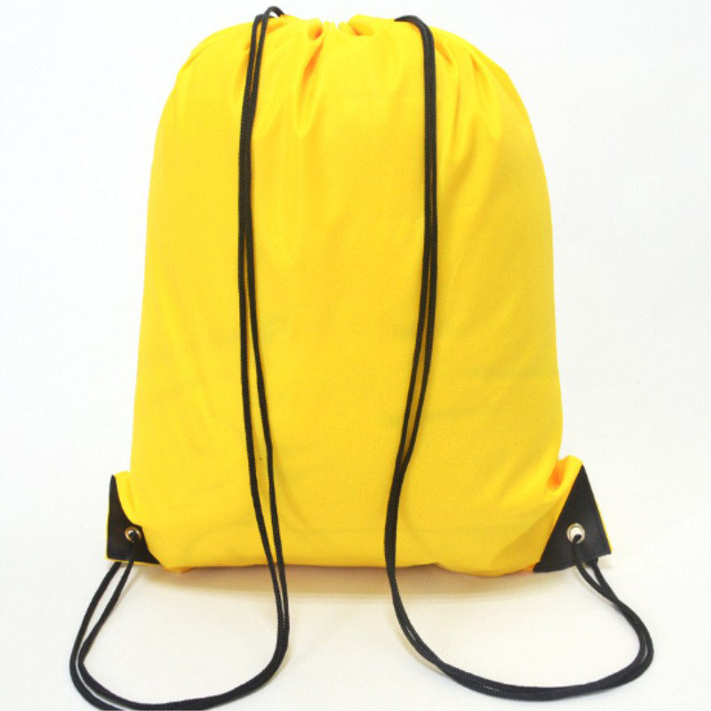 Portable Men Women Sports Gym Bag Drawstring Bag Belt Waterproof Foldable Backpack Shoes Clothes Yoga Running Fitness Travel Bag