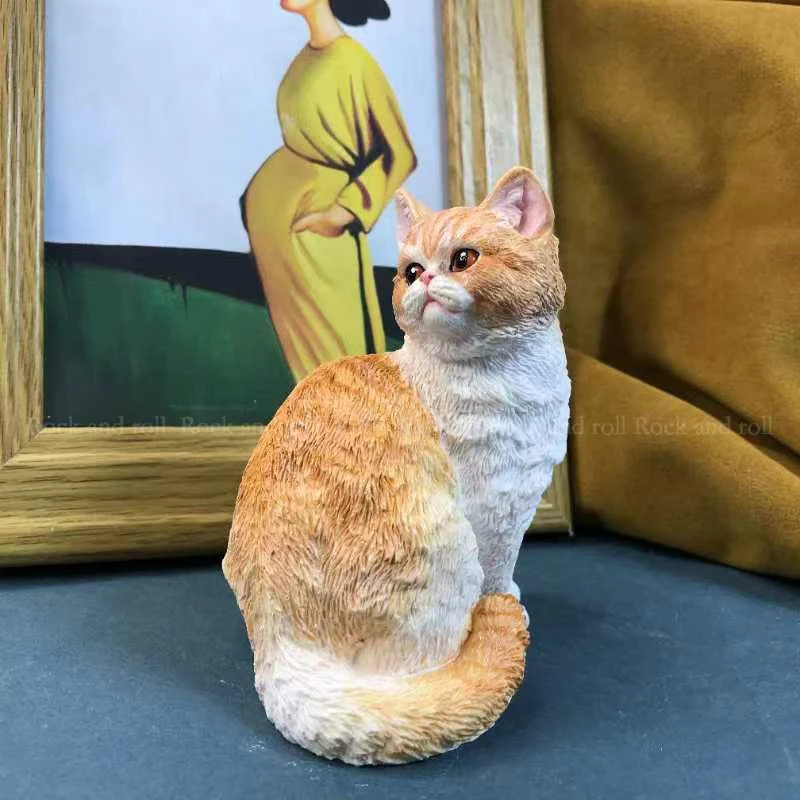 Plester cetakan silikon dekorasi membuat Garfield plester aromaterapi bentuk DIY buatan tangan hadiah cetakan Resin epoksi