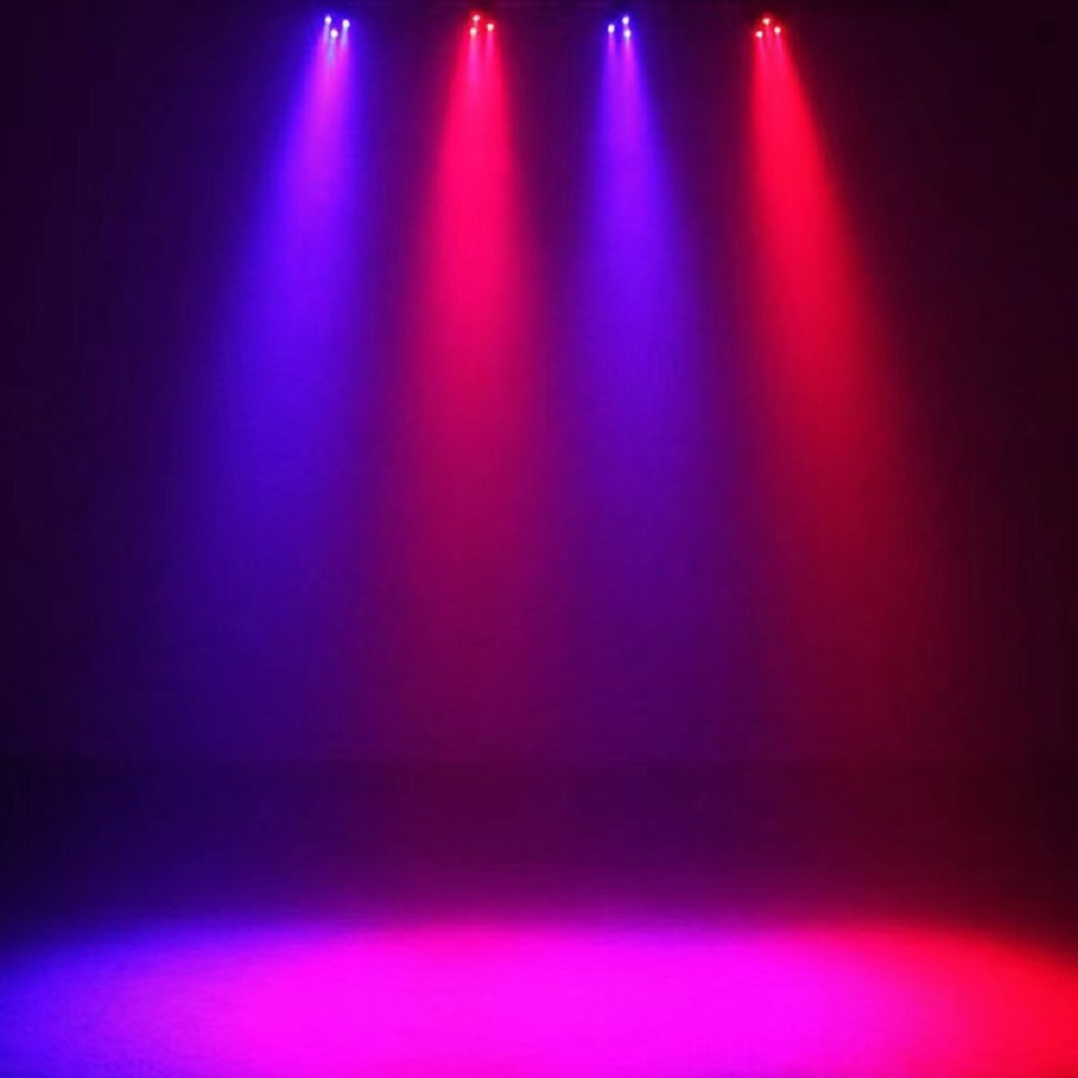 LED Par Light 6x3W RGBW Kontroler DJ Disco Party Wakacje Boże Narodzenie Bar Klub Ślub Urodziny Gig Światło sceniczne