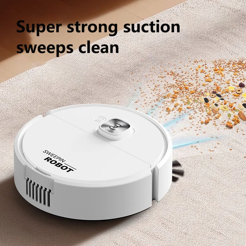 Xiaomi 3-in-1 Low Noise Mini Sweeping Robot Intelligent Sweeping Integrated Fully Automatic Cleaning Sweeping Machine Appliance