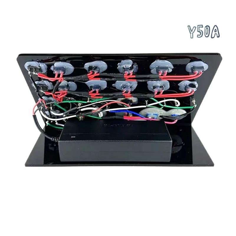 Y50A-Автоматическая тестовая плата автомобильных фар HID ксеноновая светодиодная лампа T10 W5W Festoon C5W T20 7443 H1 H3 H7 H4 9005 тестер