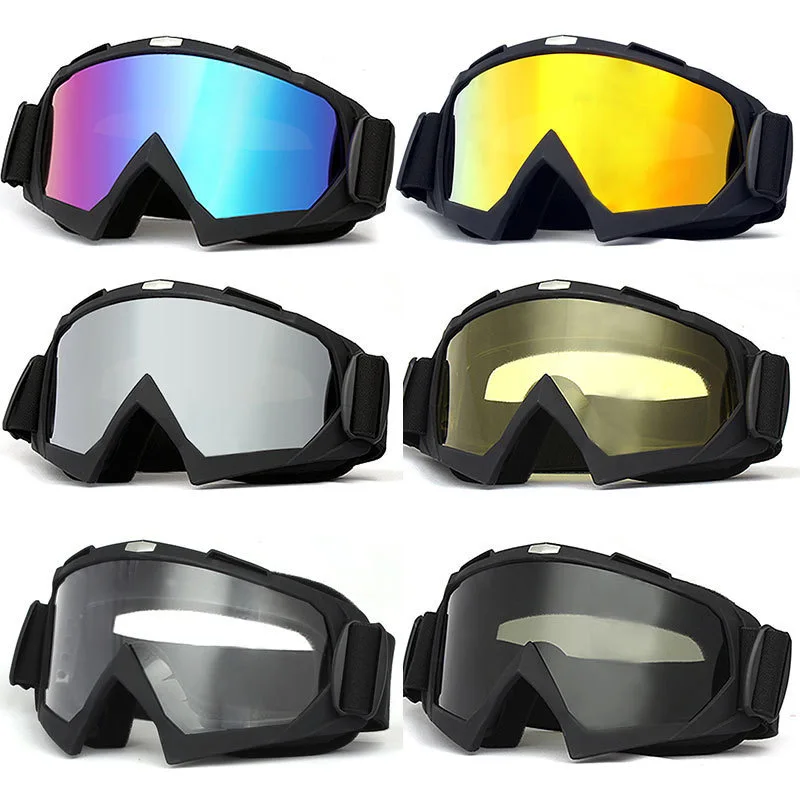 1 szt. Gogle narciarskie unisex, gogle snowboardowe, ochrona przed promieniowaniem UV, przeciwmgielne okulary motocyklowe