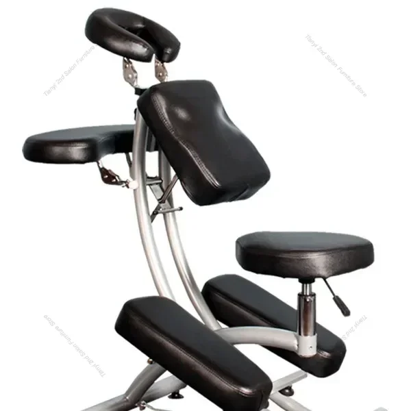 Fytc-cadeira dobrável multifuncional para tatuagem, cadeira de massagem, portátil, para pedicure, chicote, conforto, para salão