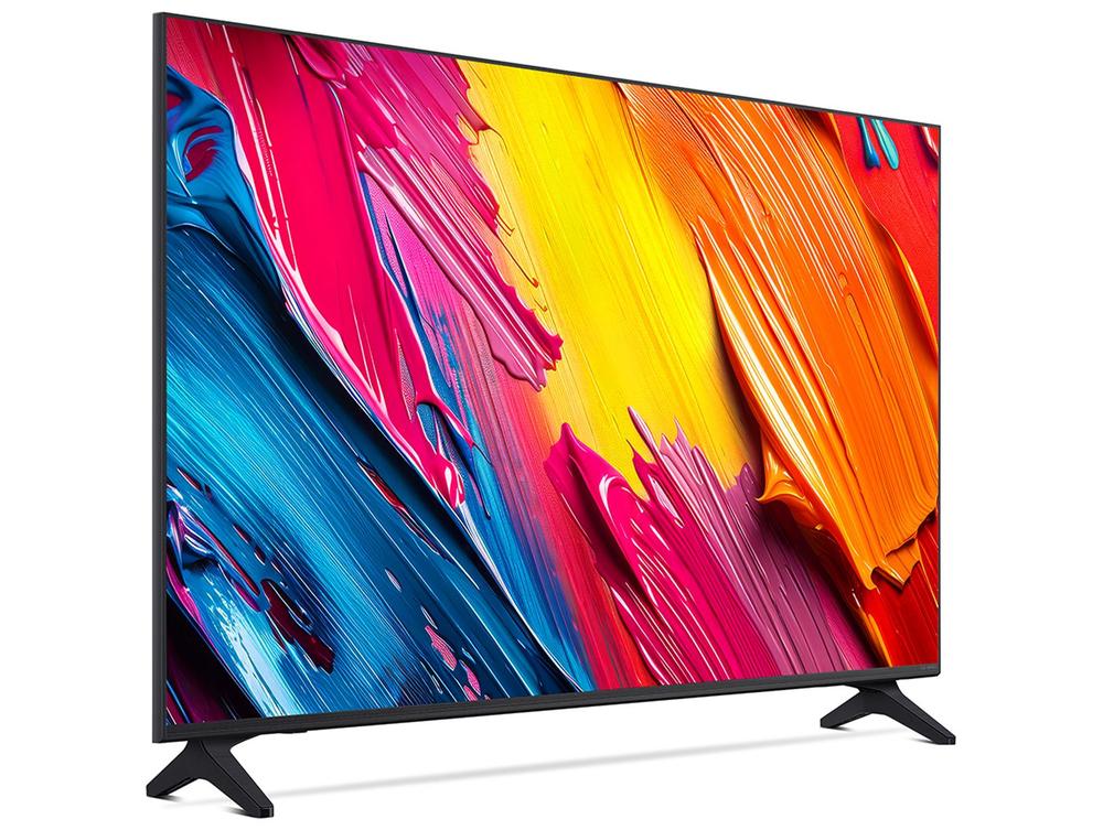 Smart TV 55" LG 4K Ultra HD QNED 55QNED70ASA WebOS 25 α7 AI Processor 4K Gen8 Alexa 3 HDMI 2 USB