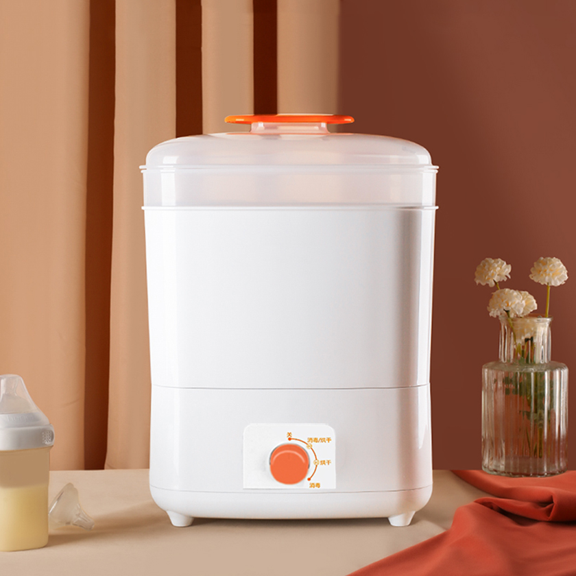 Knob-Style Auto Steam Sterilizer for bottles Milk Bottle Sterilizer Baby Easy Operation Bottle Sterilizer