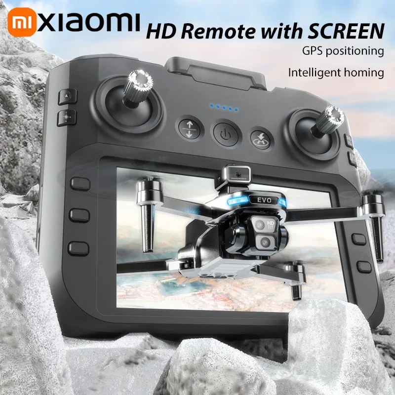 Xiaomi sg901 max gps drone profissional 8k aéreo hd evitando obstáculos com tela grande controle remoto dobrável drone sem escova