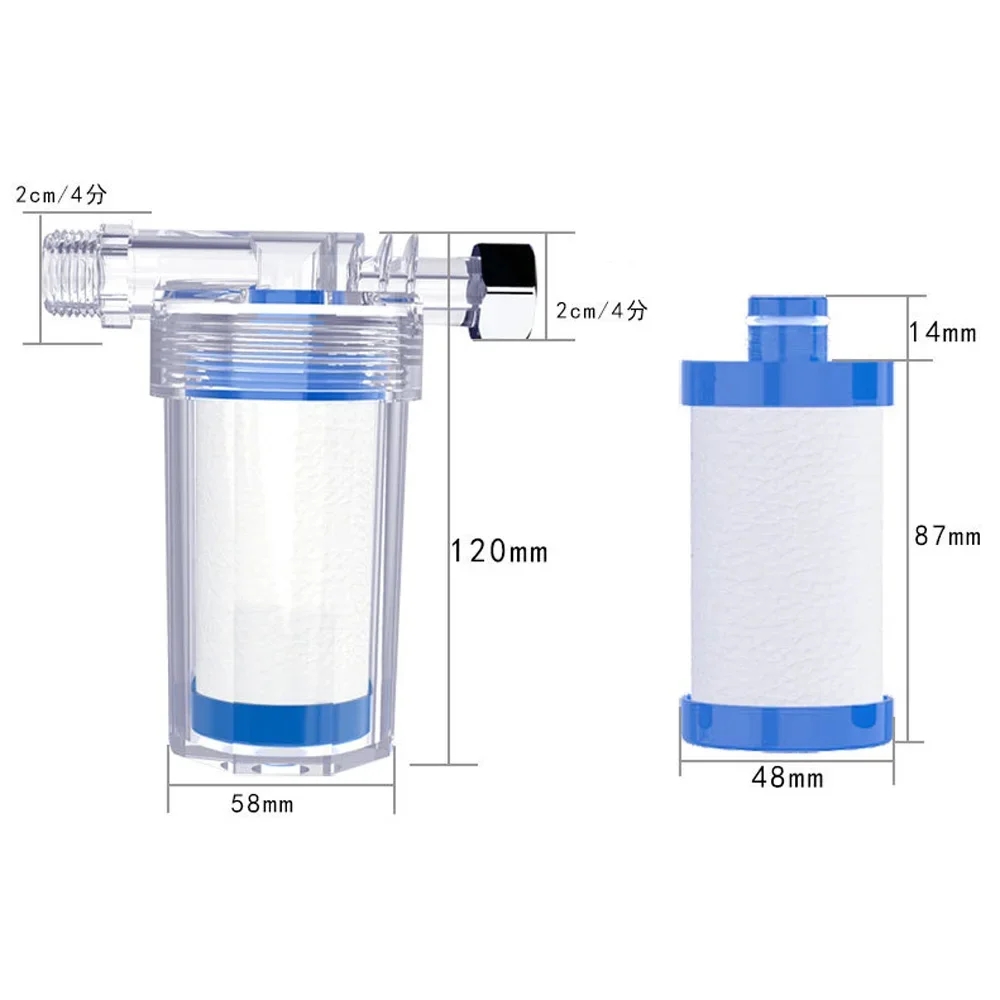 Universal filter pp Baumwolle Dusche Bad Sprüh sieb Wasserhahn Wasser aufbereitung Chlor Küche Bad armaturen