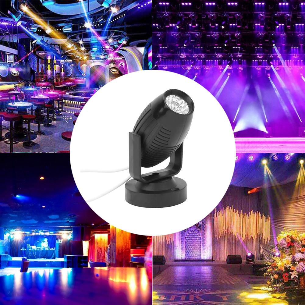 Foco de luz LED RGB para escenario, iluminación interior, ahorro de energía, para bodas, fiestas en casa, sala de estar