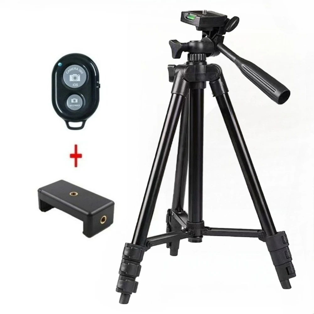 102cmTripod For Phone  Video Recording Phone Tripod Stand with Bluetooth Remote Universal Camera Phone Photography Stand