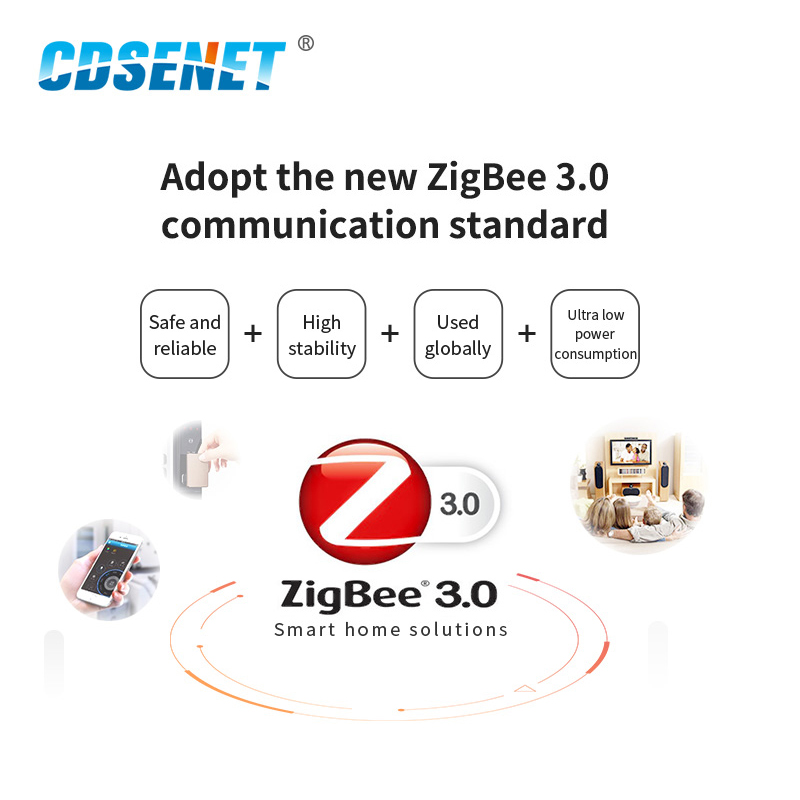 ZigBee 3,0 SoC 2,4 GHz TLSR8269 ZigBee Modul E180-Z6907A 7dBm 48MHz 32-bit MCU Wireless-Transceiver-Modul für ioT Smart Home