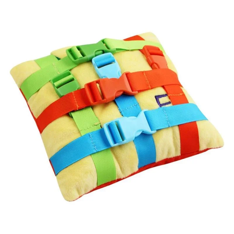 1set  Kids Early Educational Color Matching toys  Basic Life Skill Training Birthday  Buckle Baby Montessori Toys